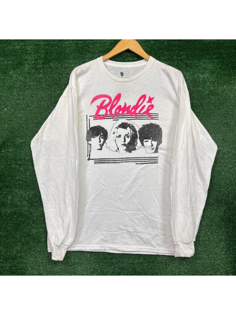 Junk Food Clothing x Blondie Eat to the Beat Rock Band LS Shirt Size Large
